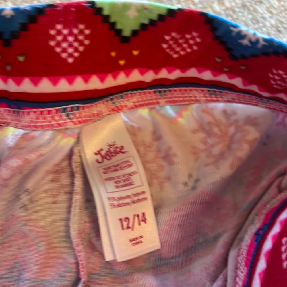 Justice winter leggings size 12-14